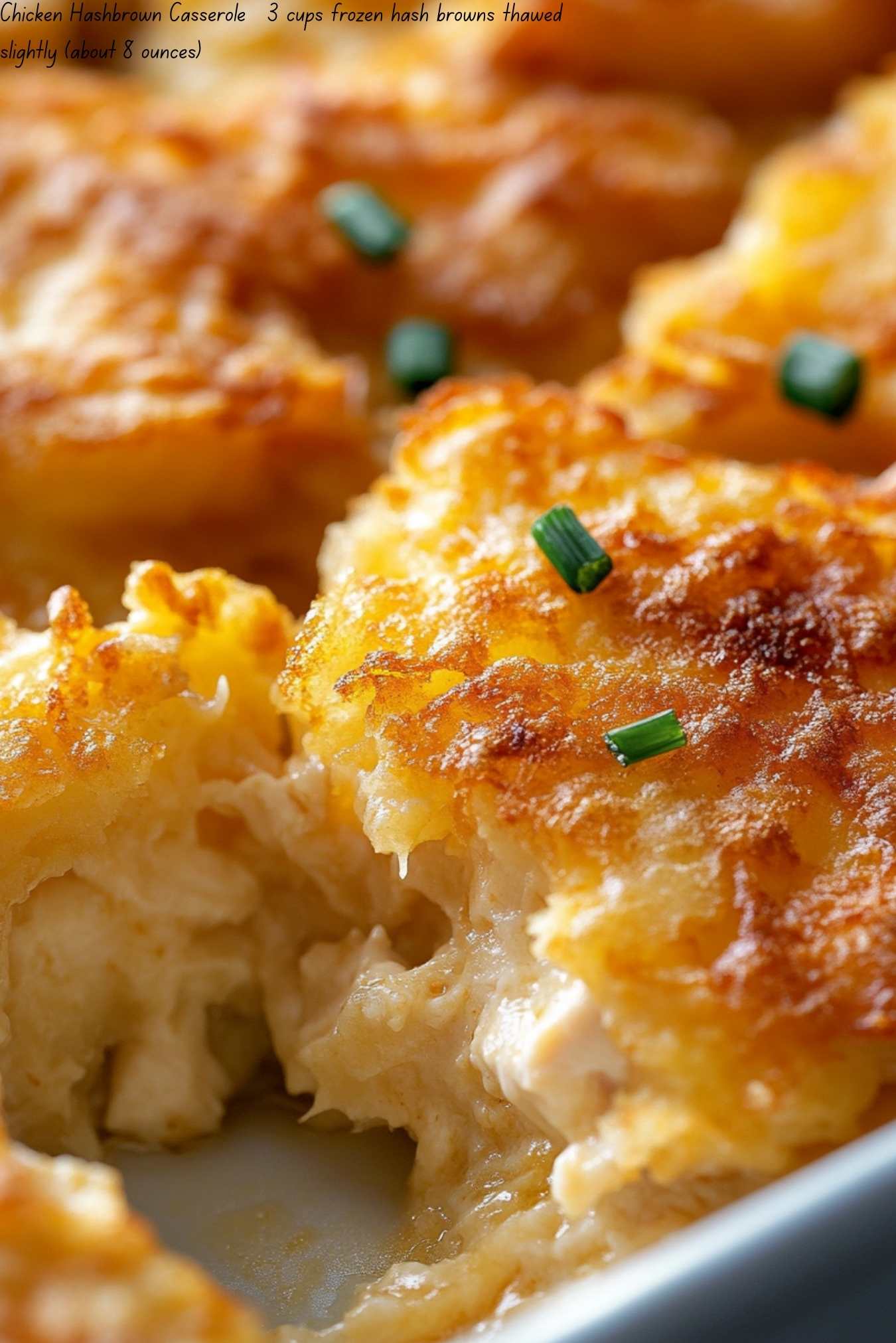 Chicken Hashbrown Casserole