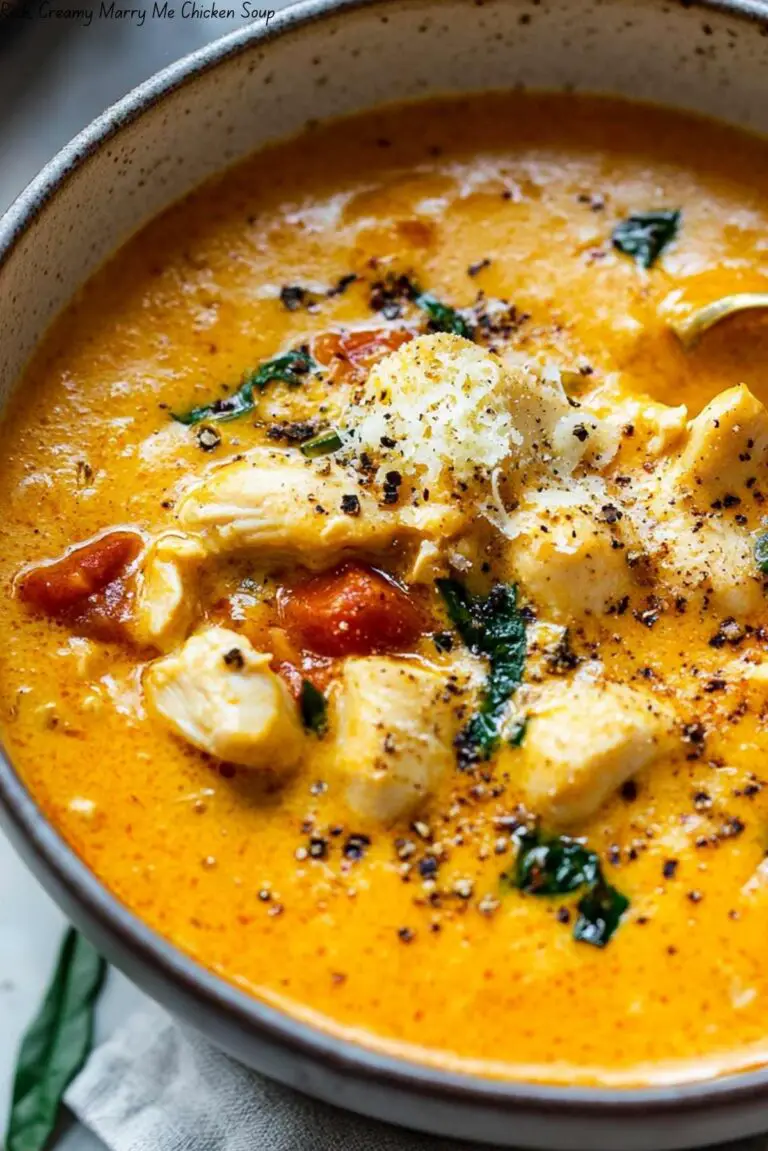 Rich, Creamy Marry Me Chicken Soup