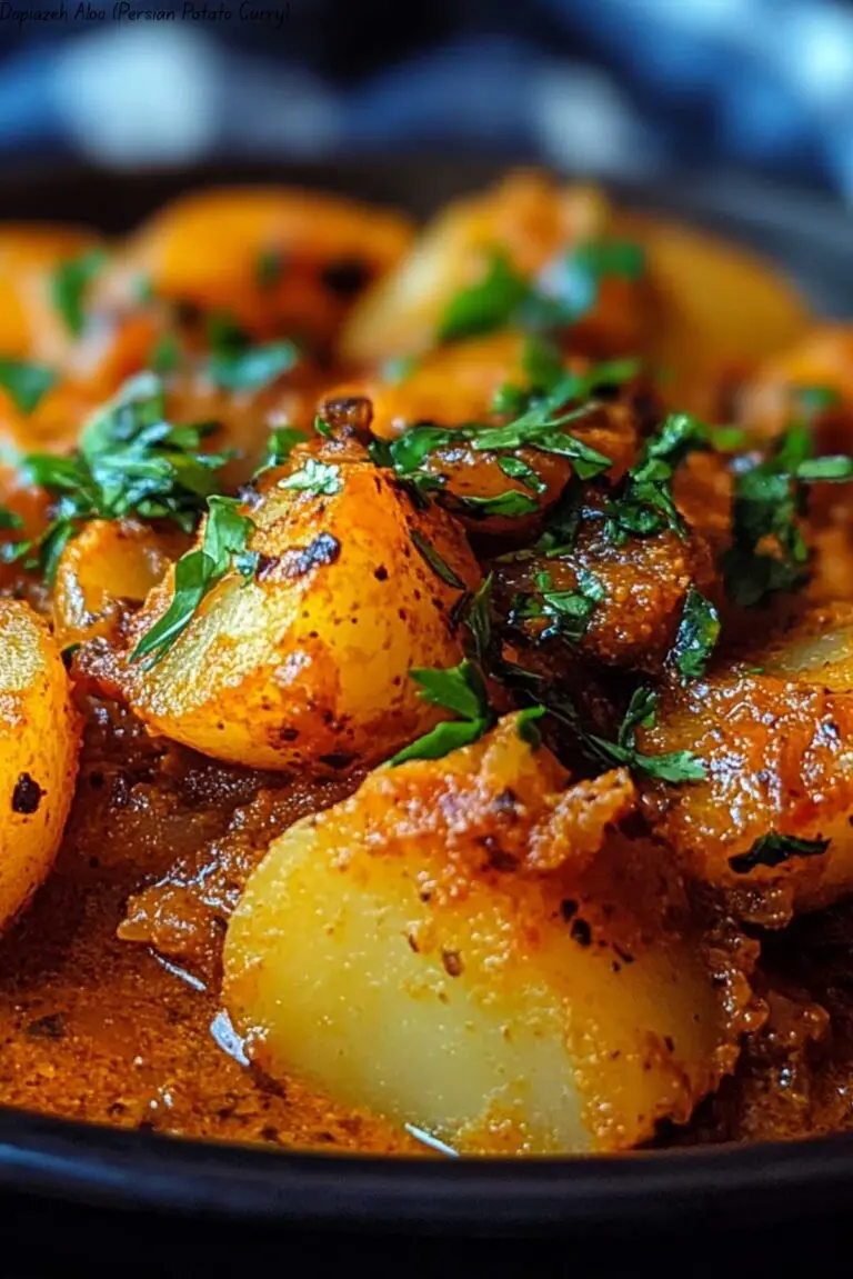 Dopiazeh Aloo (Persian Potato Curry)