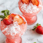 Strawberry Coconut Rum Cooler
