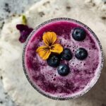 Blueberry Gin Sour
