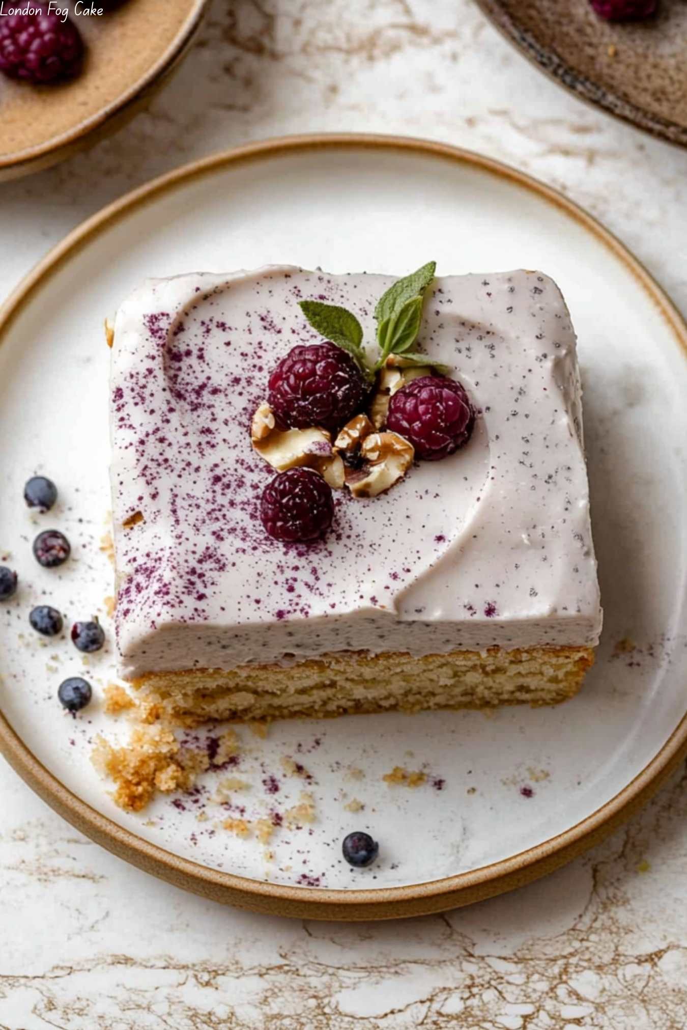 London Fog Cake