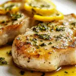 Lemon Butter Pork Chops