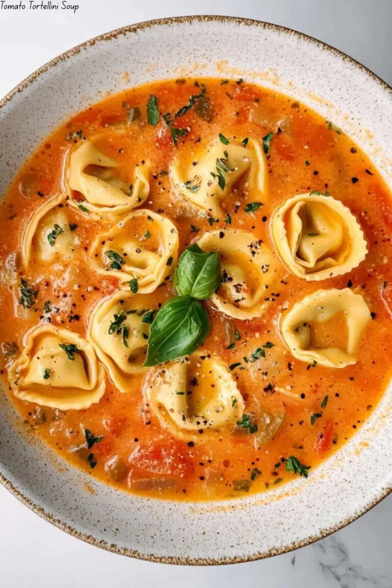 Tomato Tortellini Soup