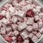 Cherry Cheesecake Puppy Chow