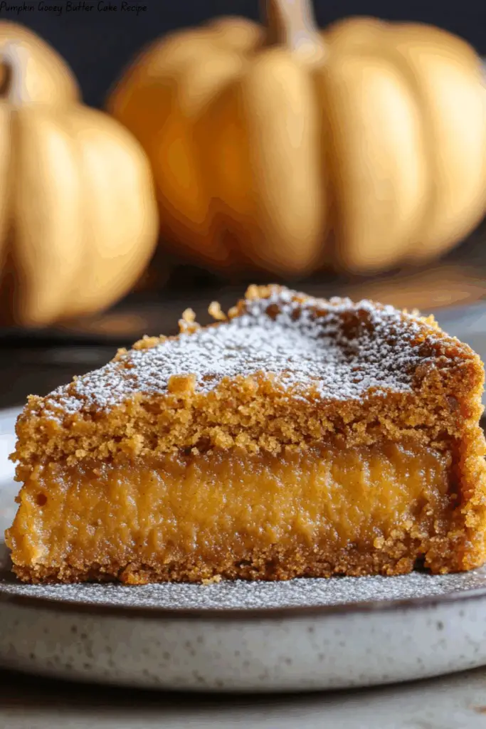 Pumpkin Gooey Butter Cake Recipe