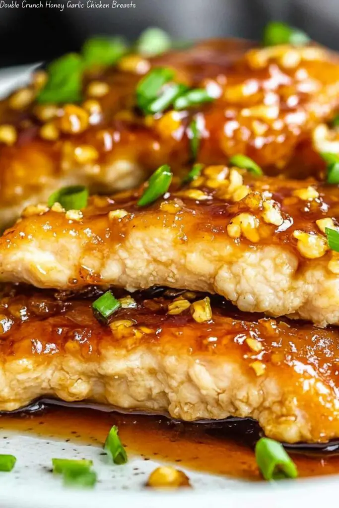 Double Crunch Honey Garlic Chicken Breasts
