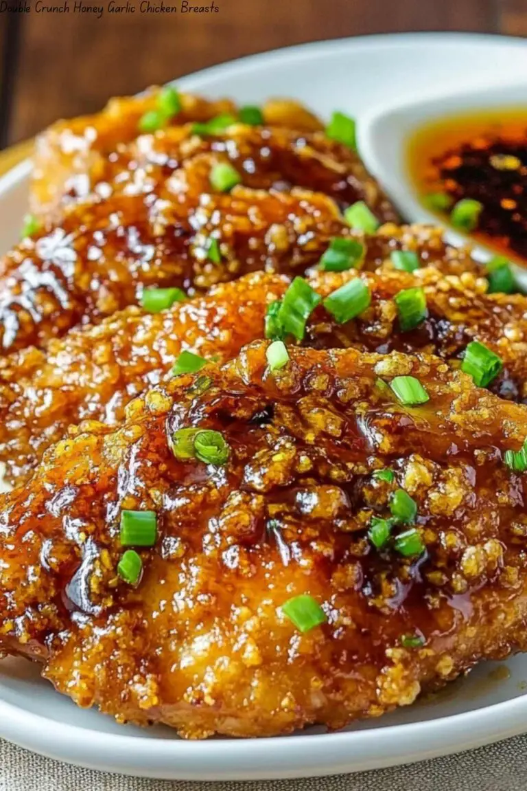 Double Crunch Honey Garlic Chicken Breasts