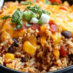 Cheesy Taco Rice Recipe