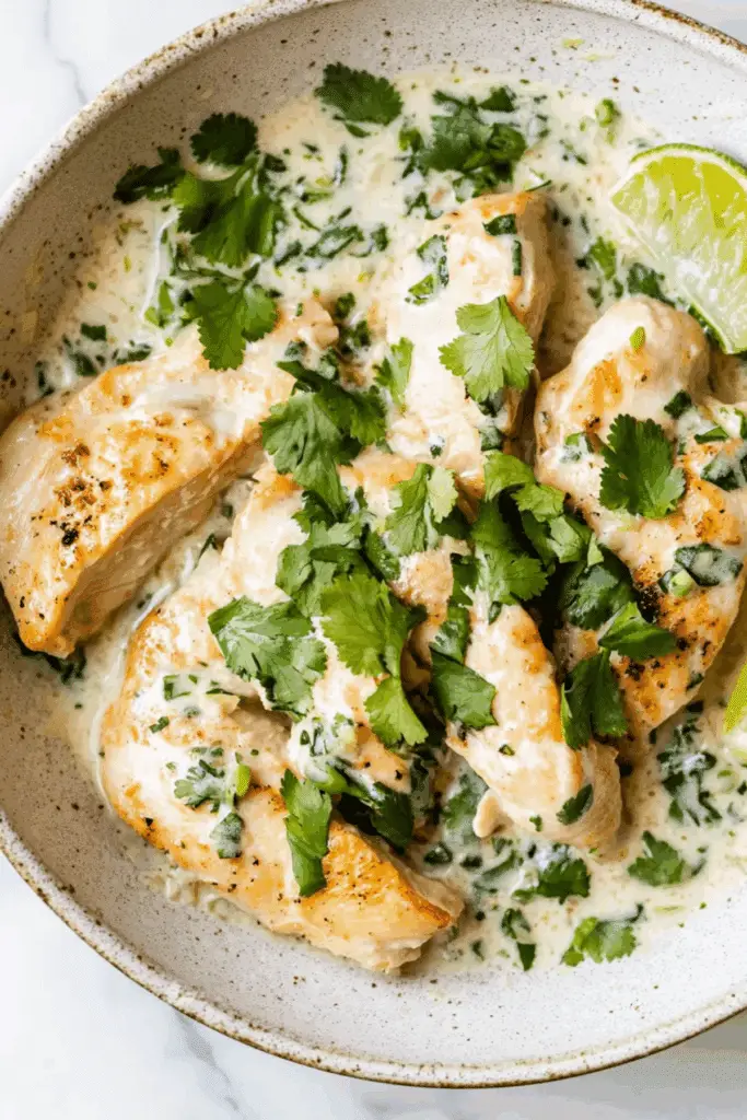 Creamy Coconut Lime Chicken