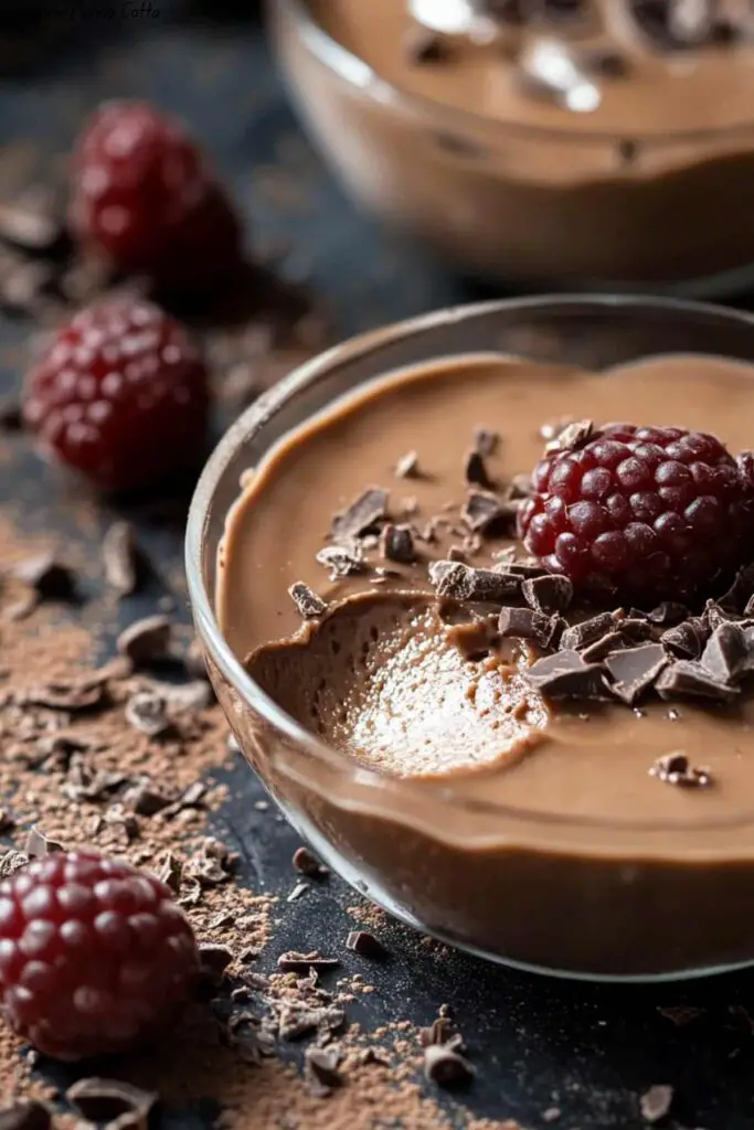 Chocolate Panna Cotta