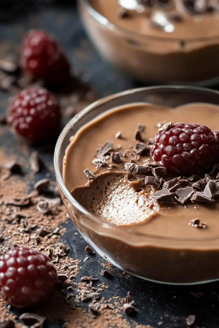 Chocolate Panna Cotta