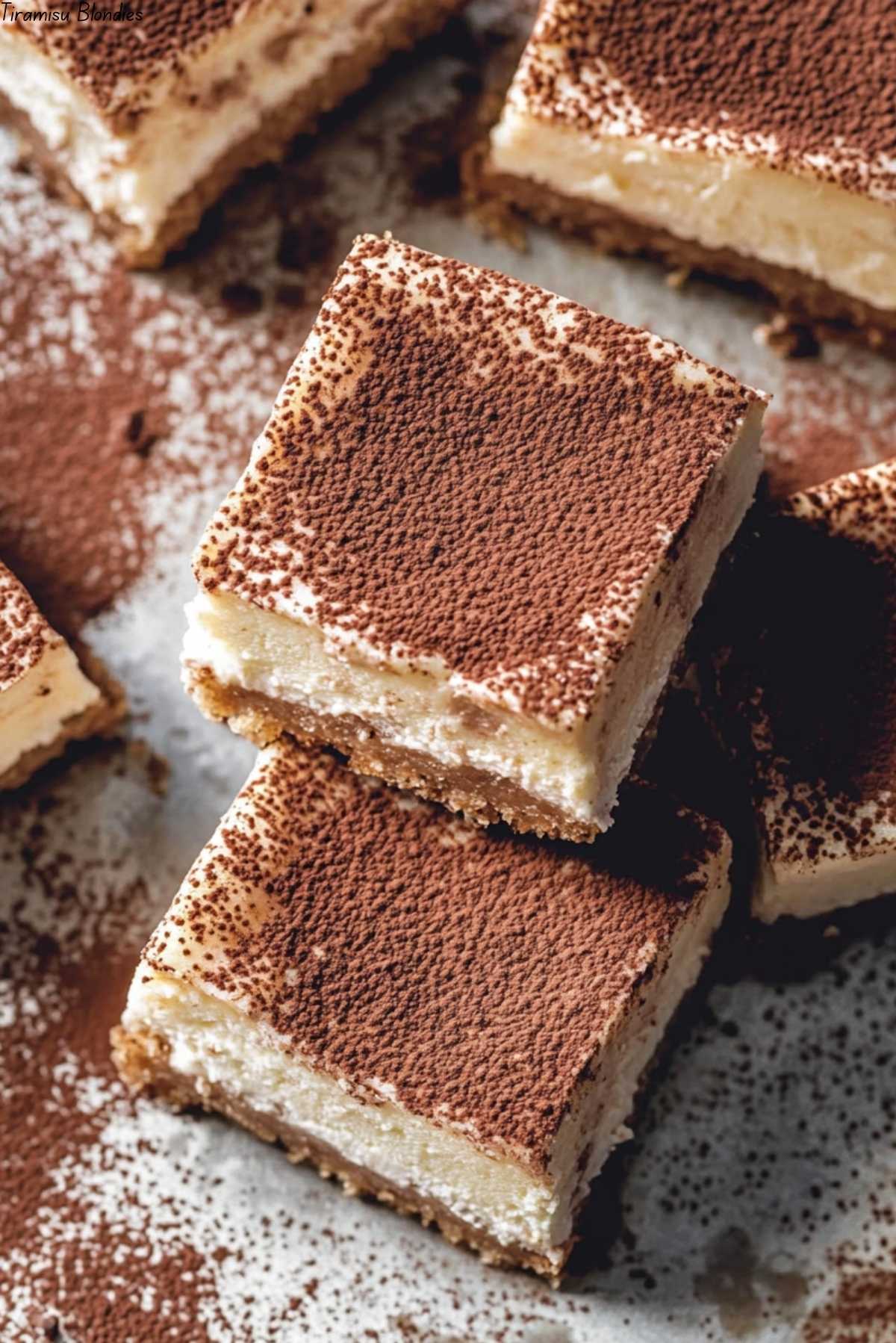Tiramisu Blondies