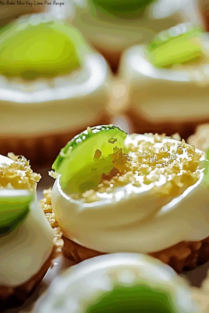 No-Bake Mini Key Lime Pies Recipe
