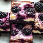 Blackberry Cheesecake Brownies