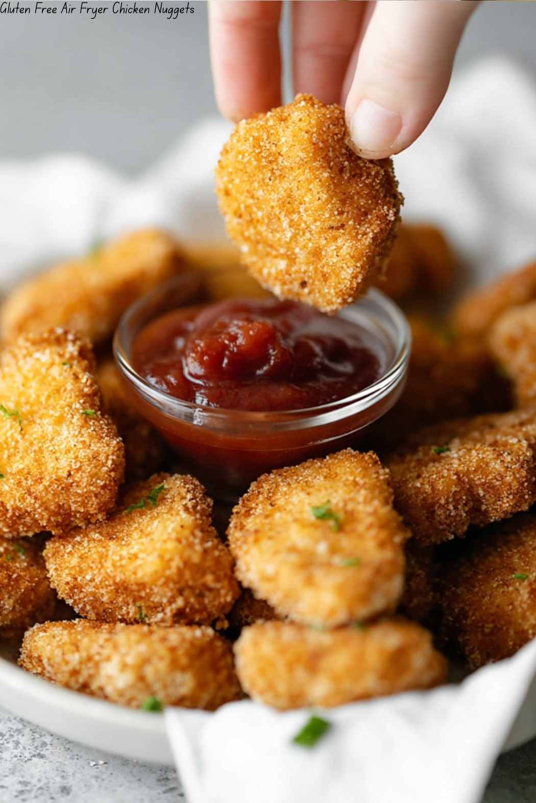 Gluten Free Air Fryer Chicken Nuggets