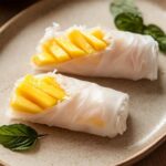 Mango Sticky Rice Rolls {Thai Inspired}