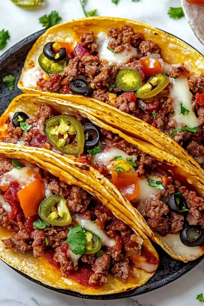 Meat Lovers Pizza Tacos