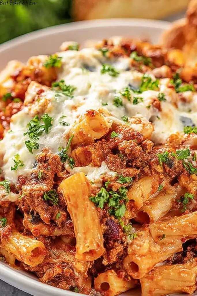 Best Baked Ziti Ever