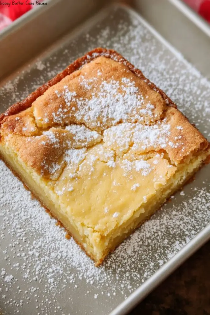 Gooey Butter Cake Recipe