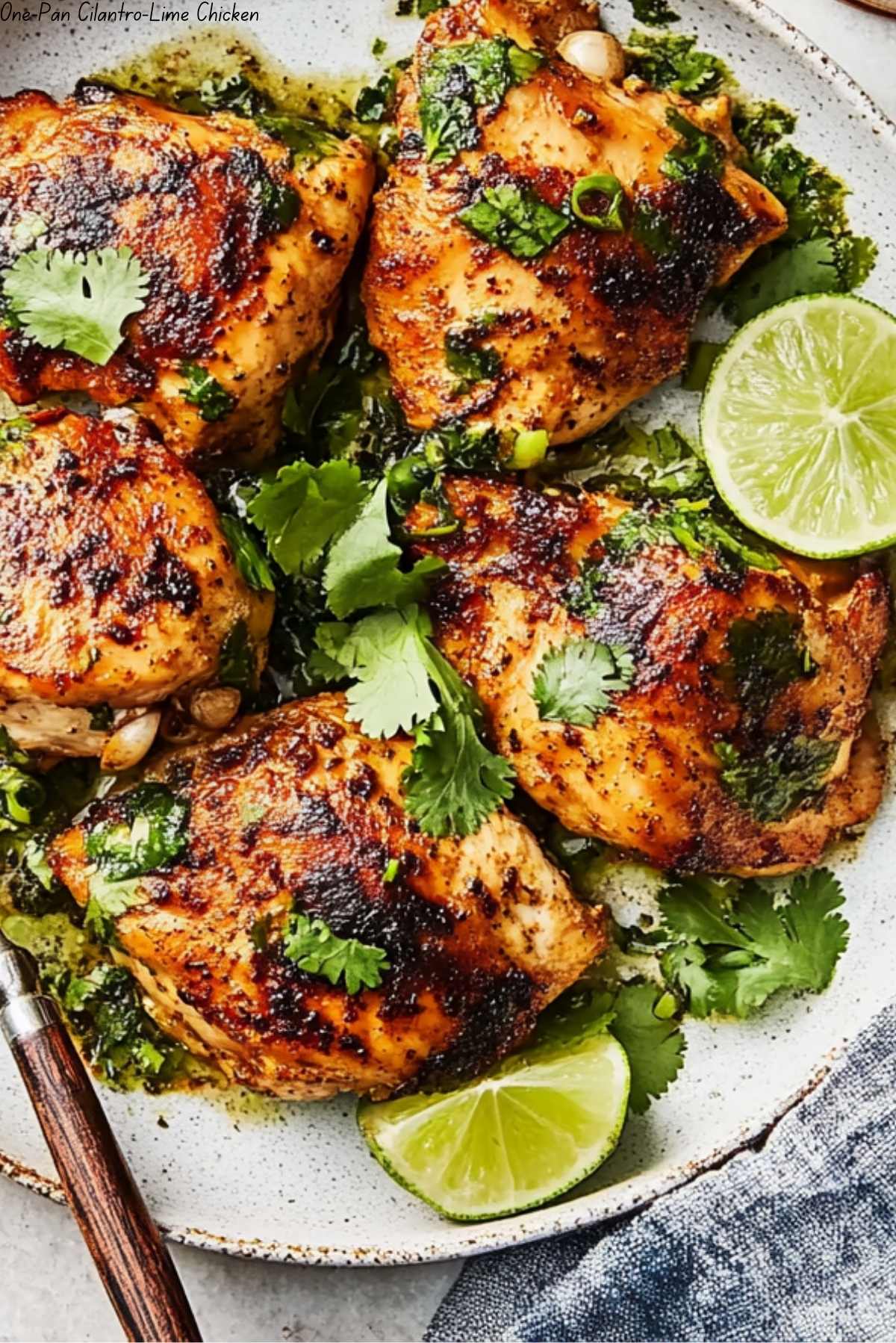 One-Pan Cilantro-Lime Chicken