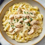 One Pot Chicken Alfredo Pasta