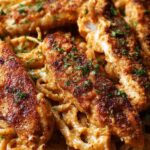 Spicy Chicken Lazone Pasta