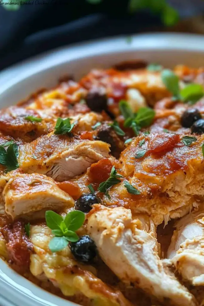 Grandma’s Loaded Chicken Casserole