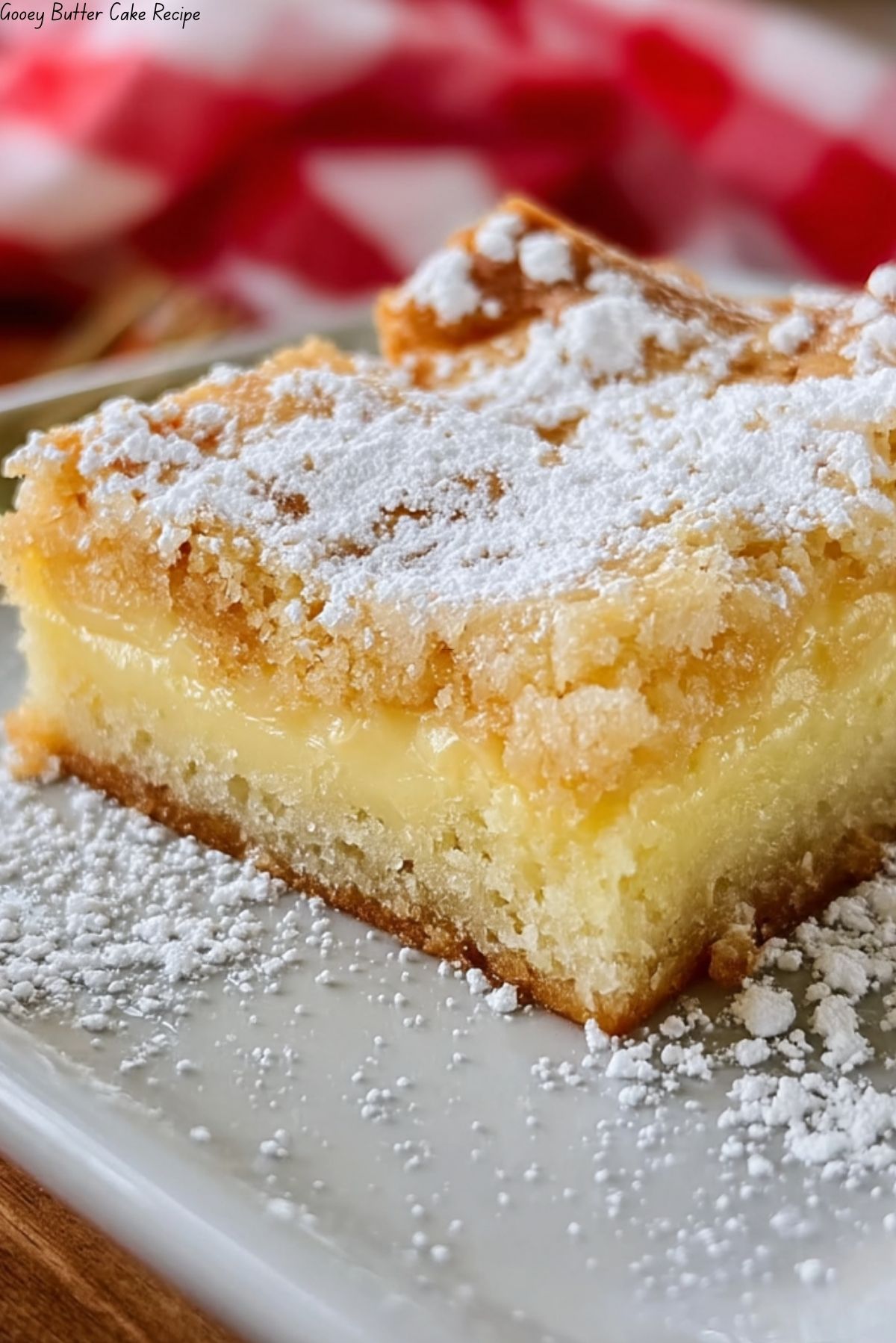 Gooey Butter Cake Recipe