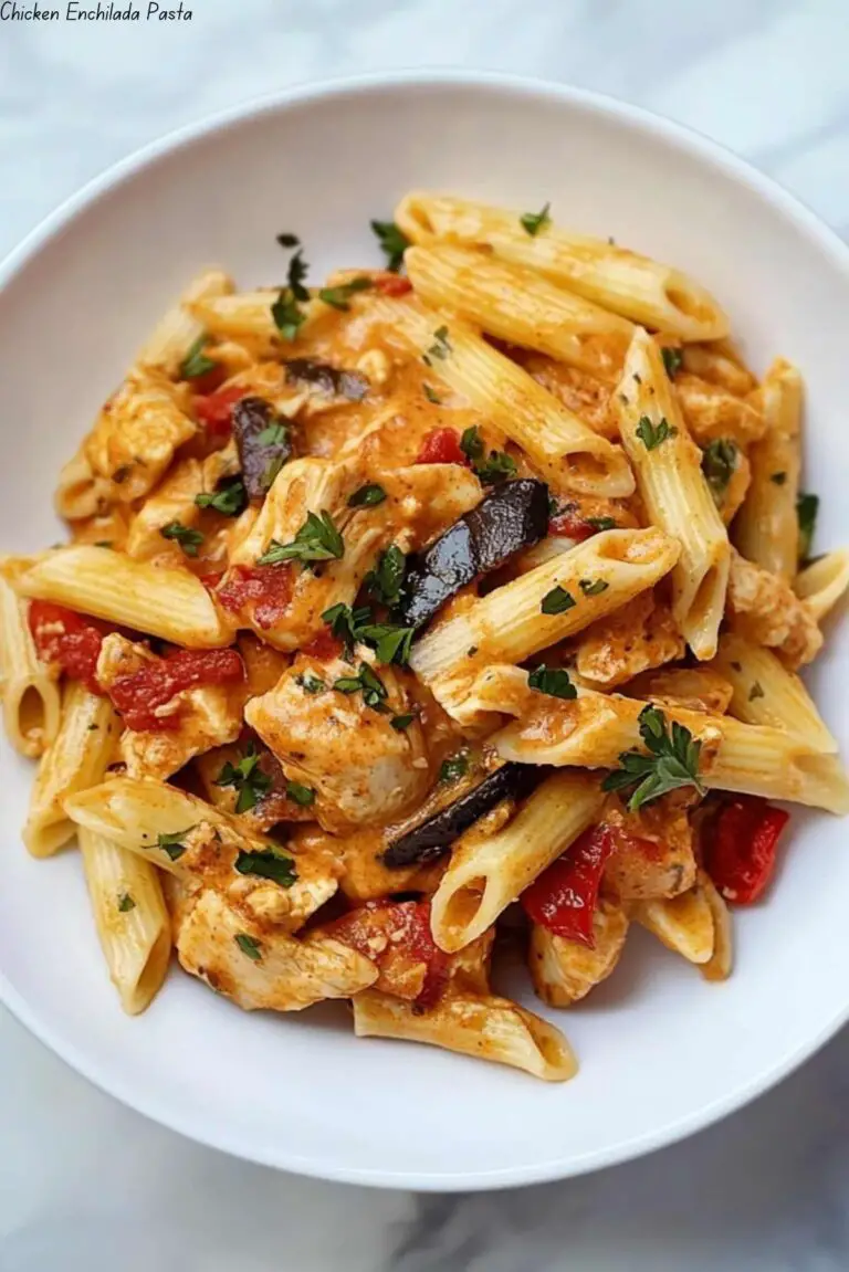 Chicken Enchilada Pasta