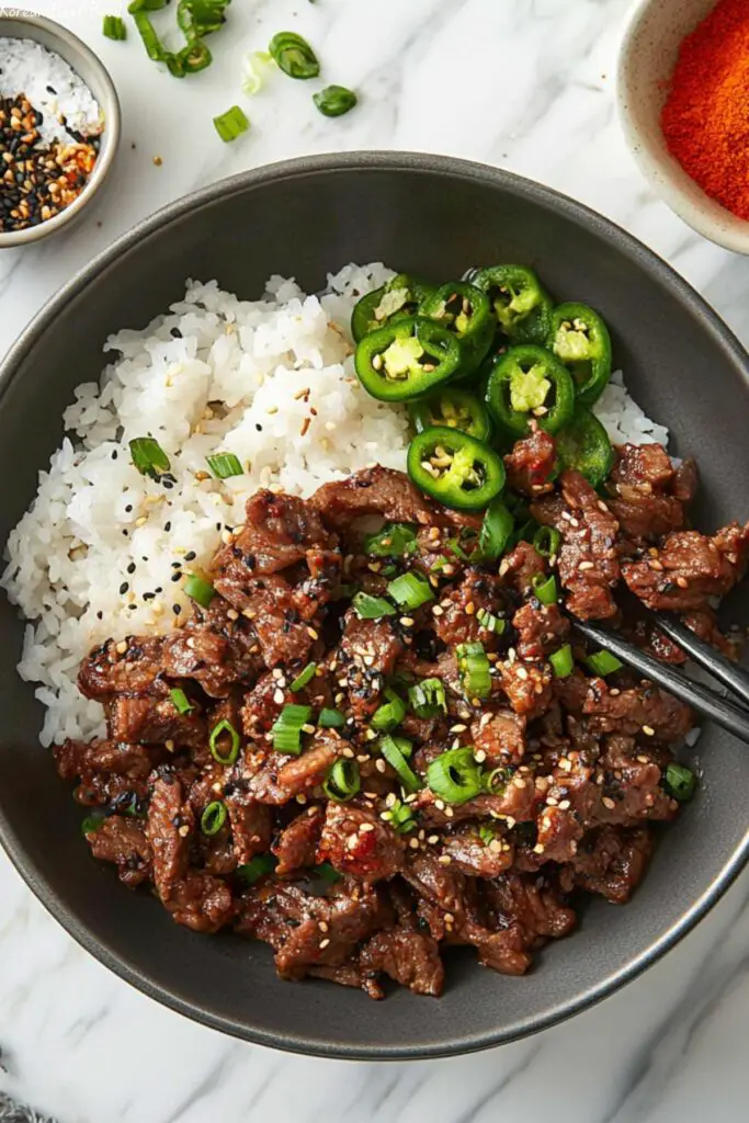 Korean Beef Bowl