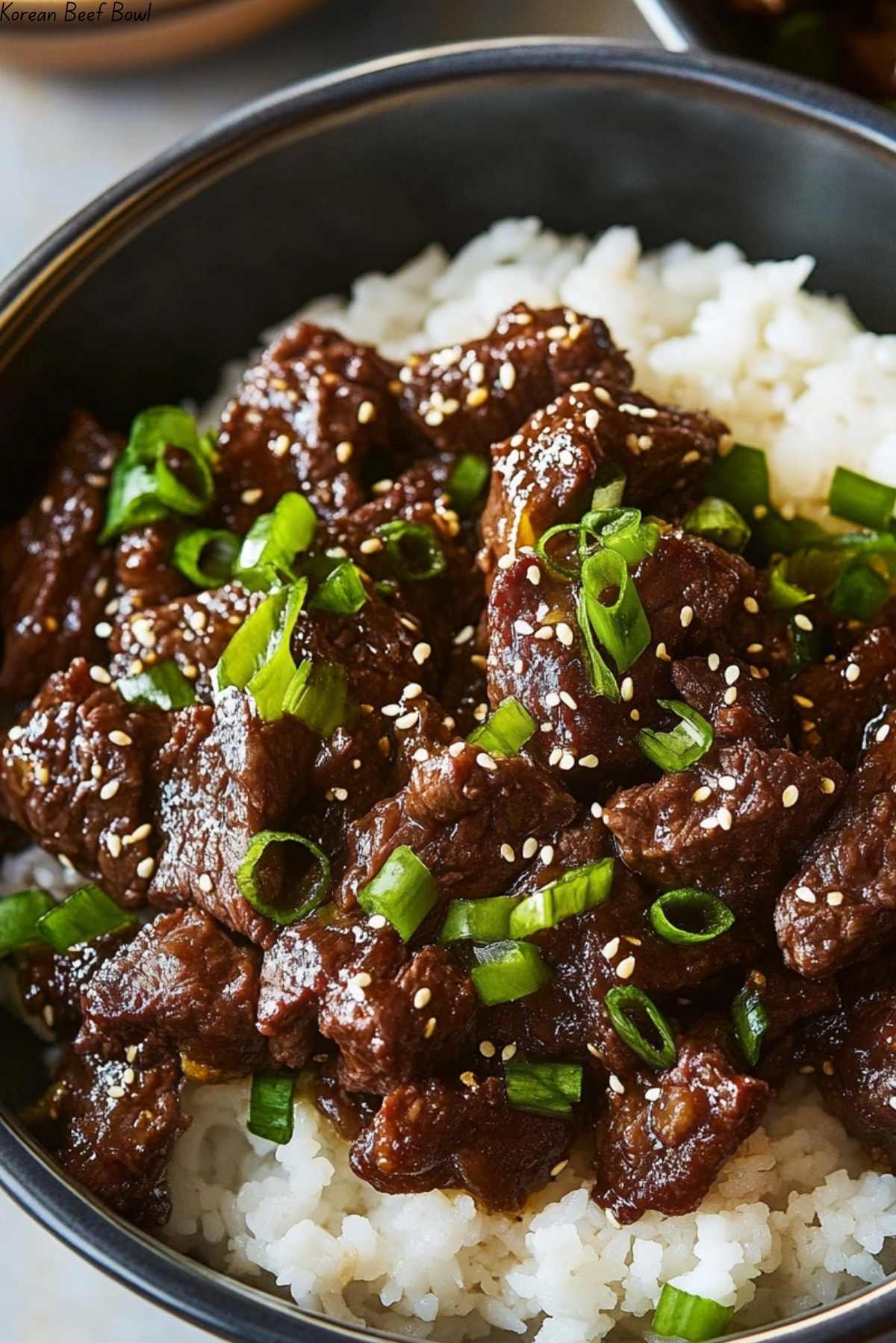 Korean Beef Bowl