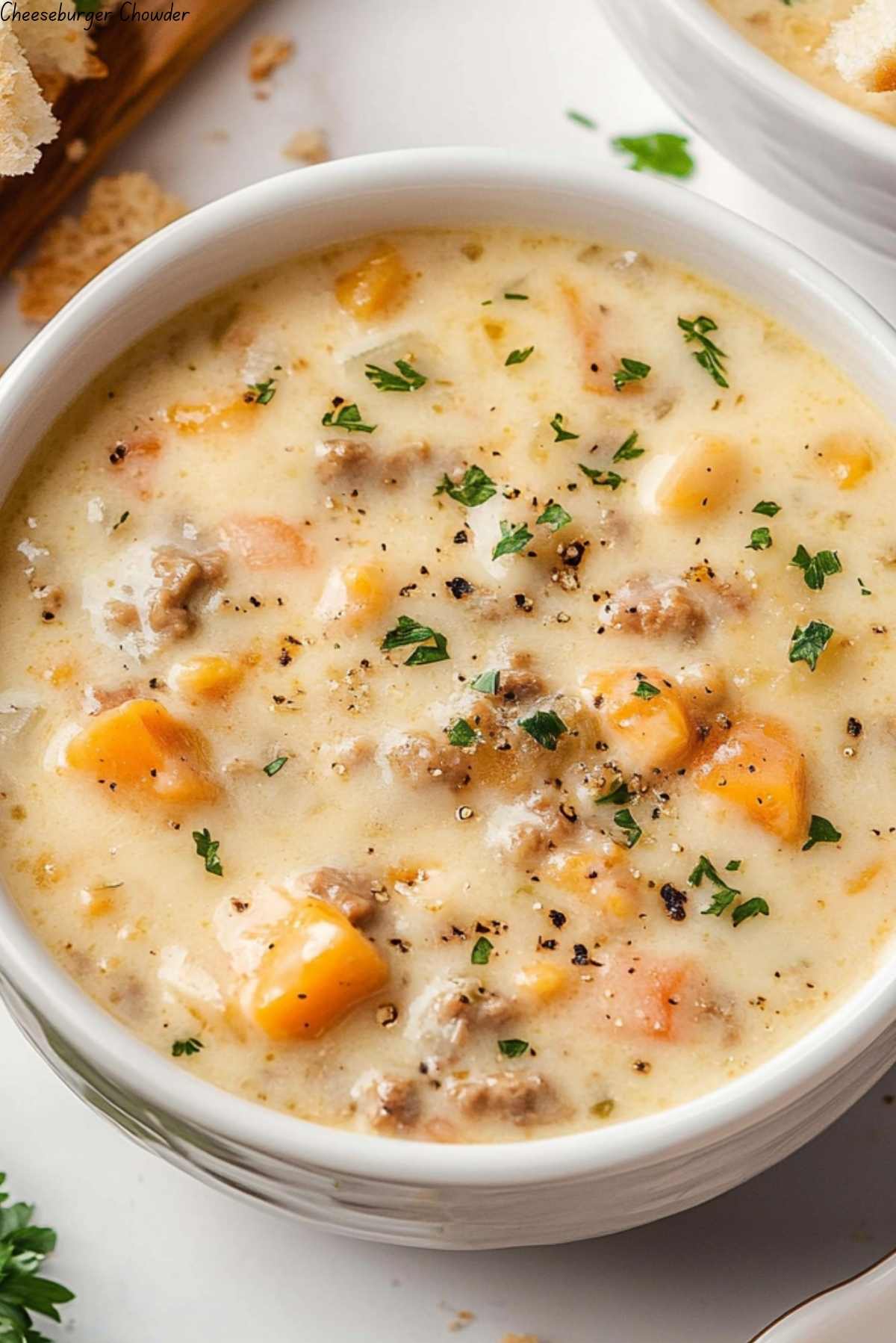 Cheeseburger Chowder