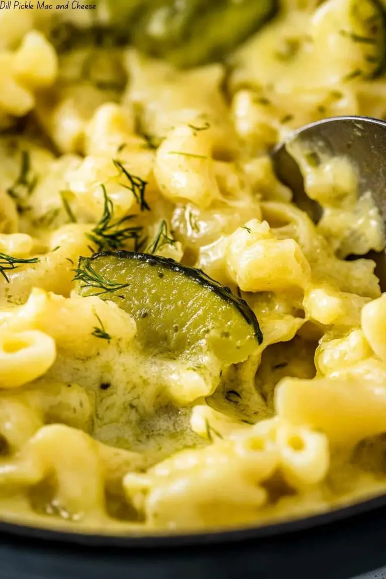 Dill Pickle Mac and Cheese
