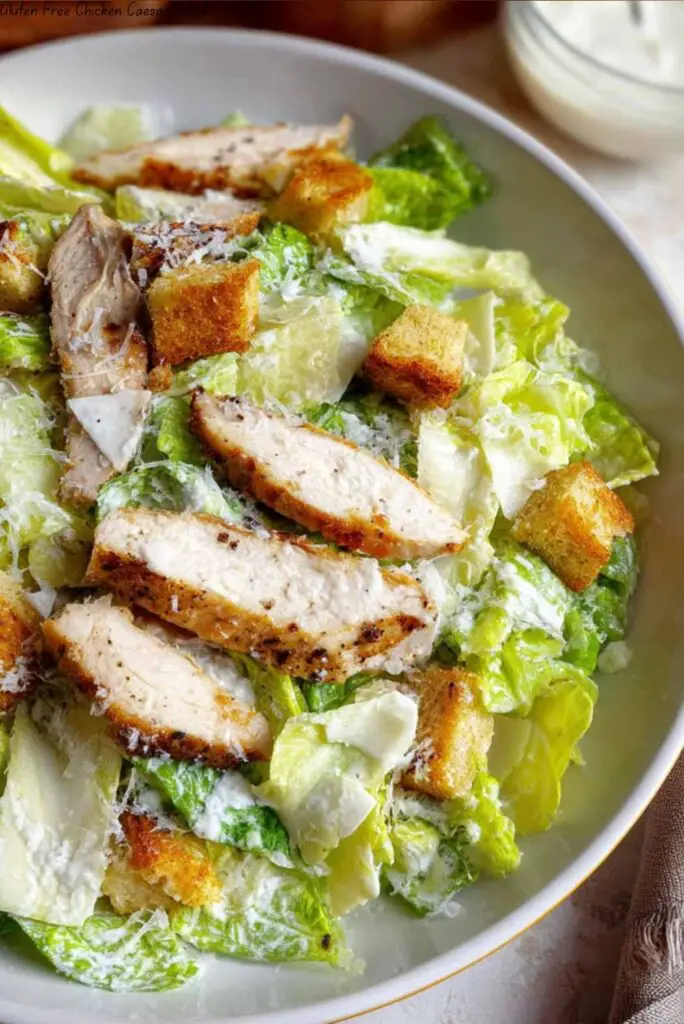 Gluten Free Chicken Caesar Salad
