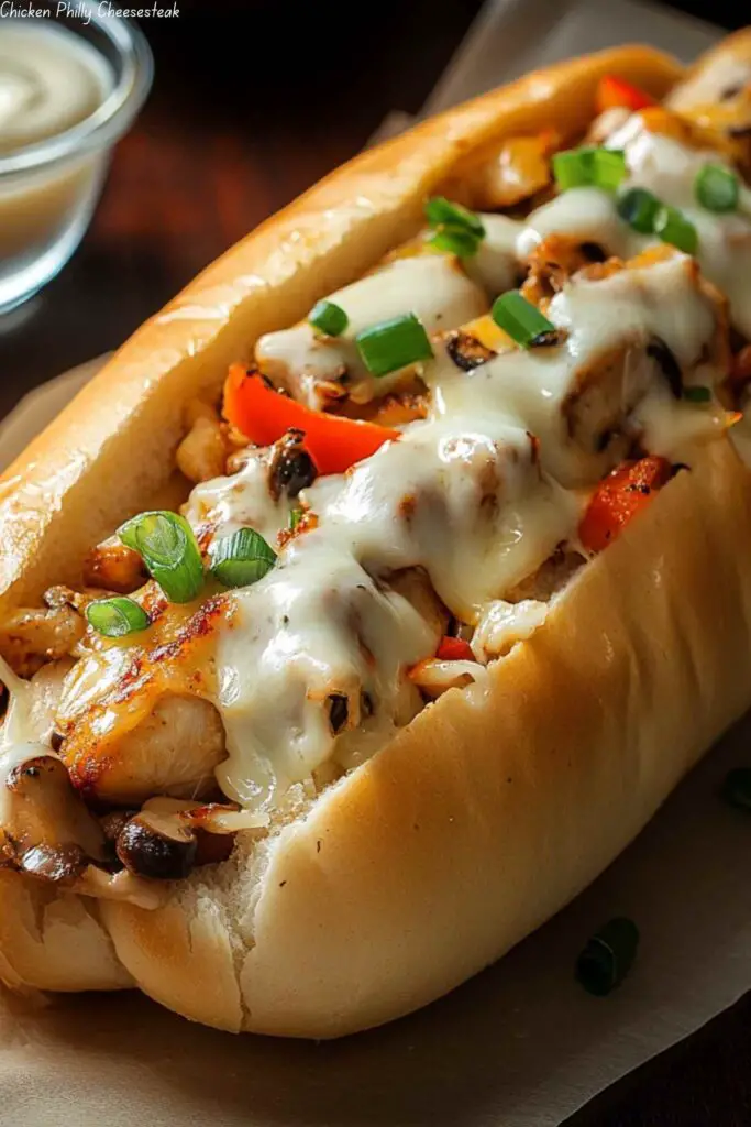 Chicken Philly Cheesesteak