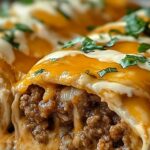Cheesy Ground Beef Wrap Recipe