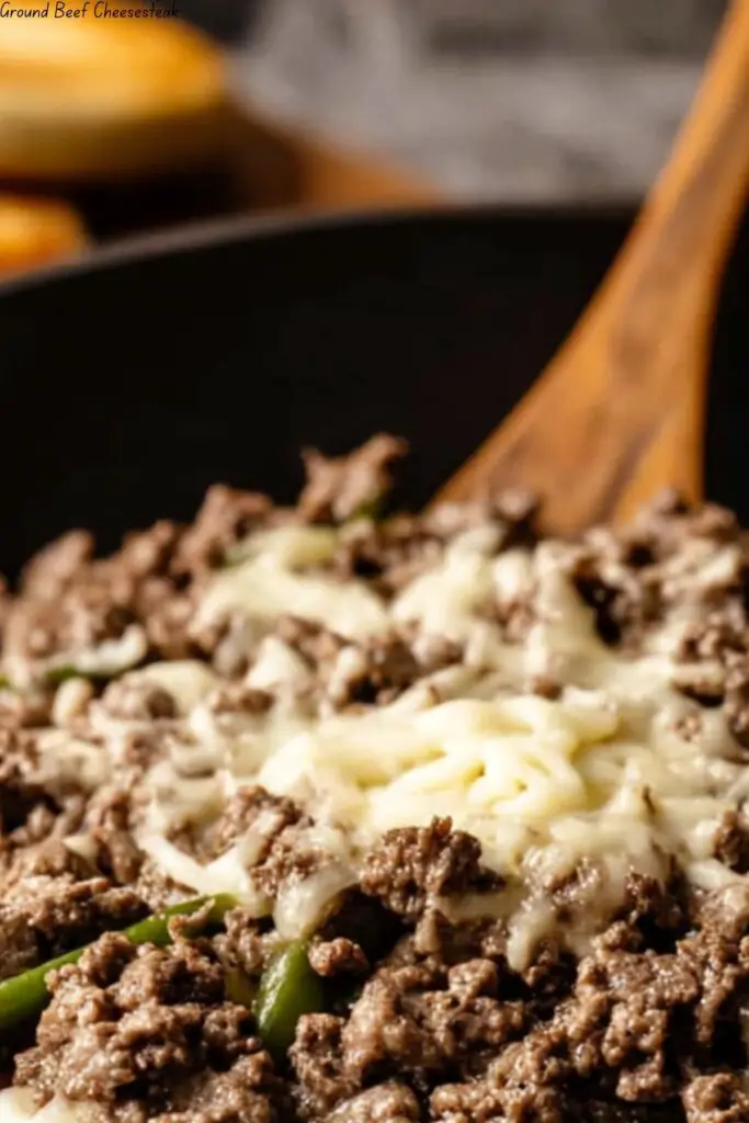 Ground Beef Cheesesteak