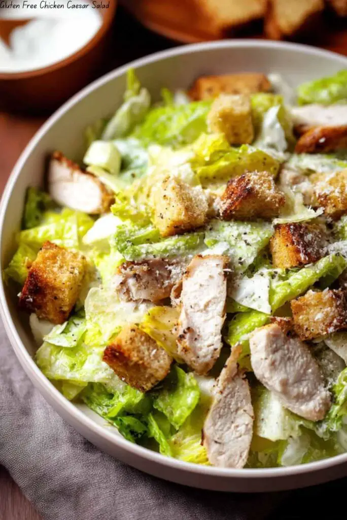 Gluten Free Chicken Caesar Salad