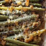 Roasted Green Beans With Garlic & Parmesan