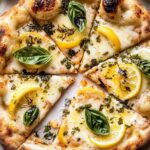 3 Cheese Lemon Basil Pizza