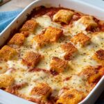 Tomato Soup and Grilled Cheese Casserole