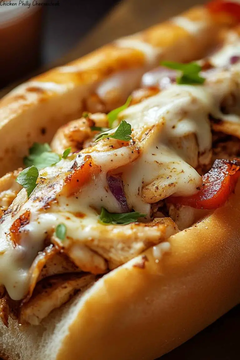 Chicken Philly Cheesesteak