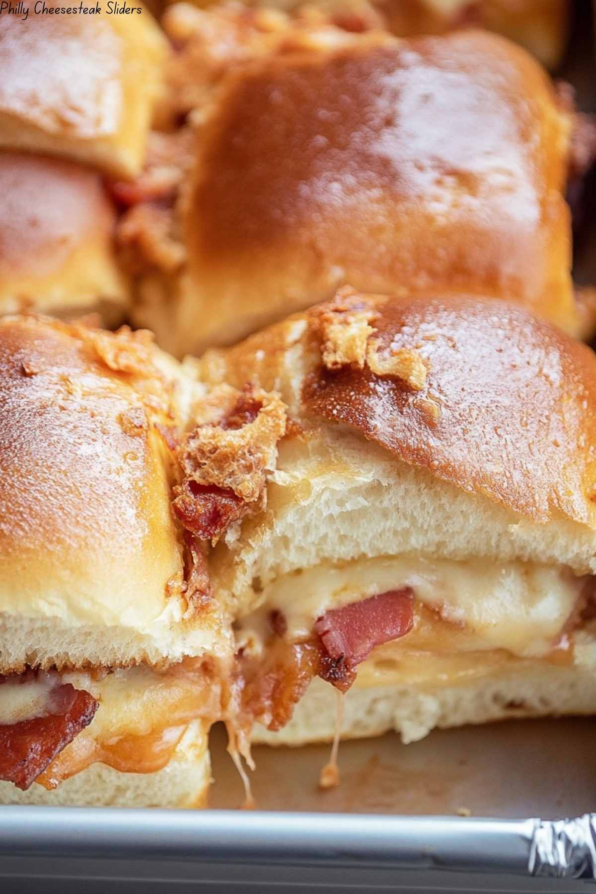 Philly Cheesesteak Sliders