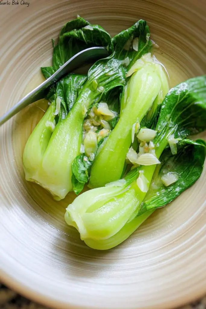 Garlic Bok Choy