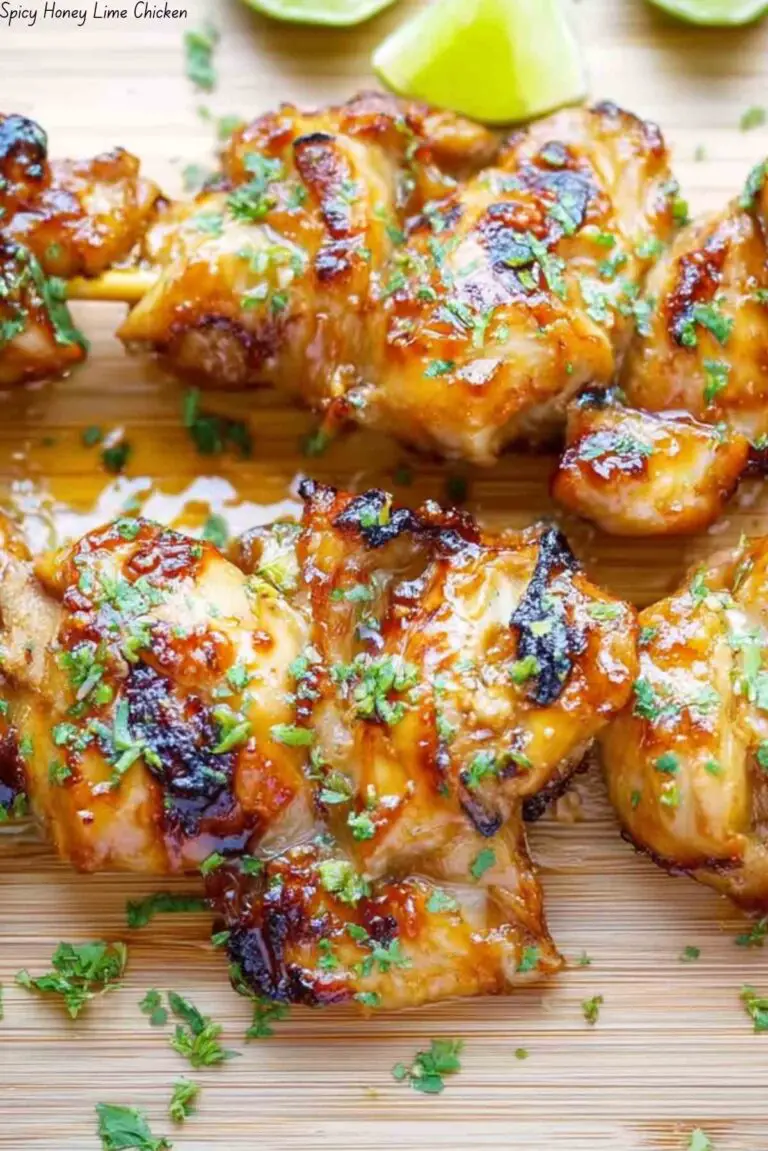 Spicy Honey Lime Chicken