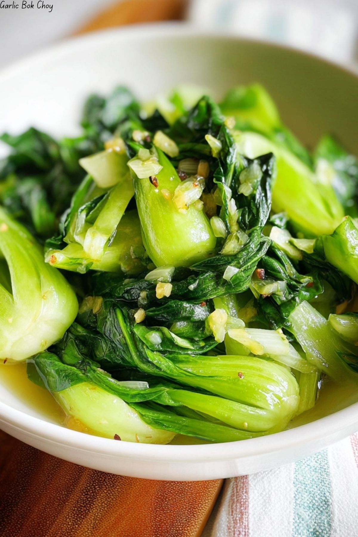 Garlic Bok Choy