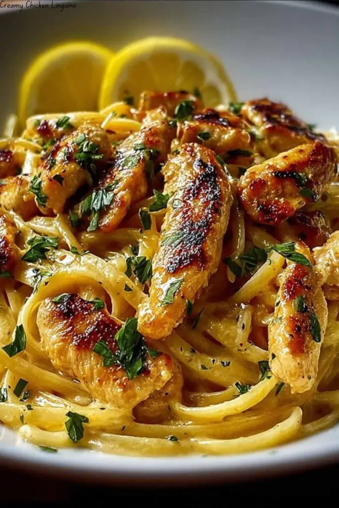 Creamy Chicken Linguine