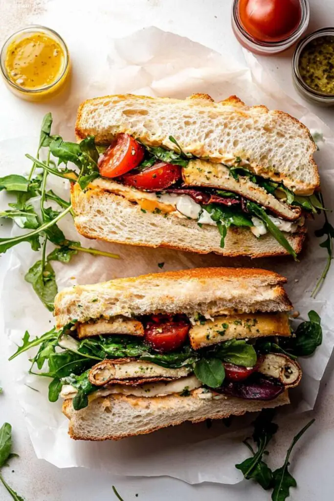 The Italian Salad Sandwich