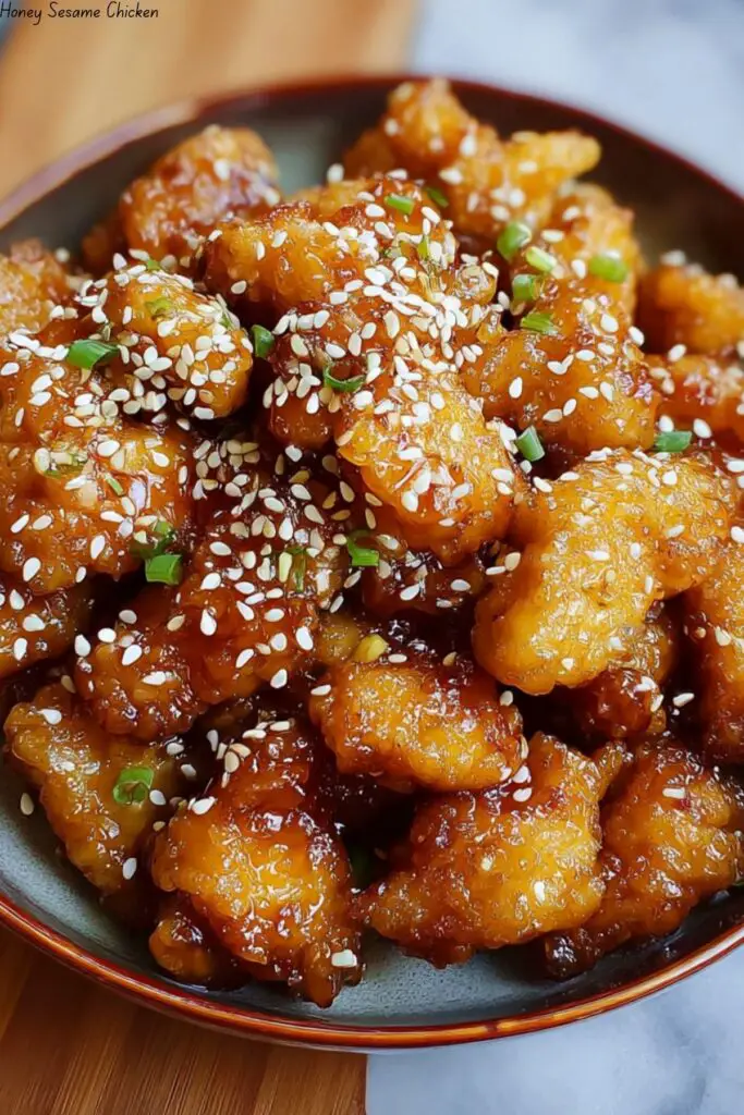 Honey Sesame Chicken